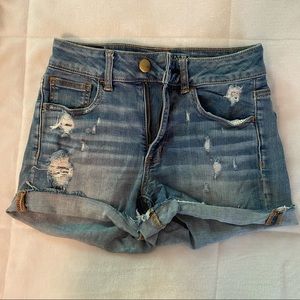 American Eagle Super Stretch Hi-Rise Shortie